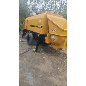 Quality Used And Reconditioned Trailer Concrete Pump Mixer Deutz Shacman Engine for sale