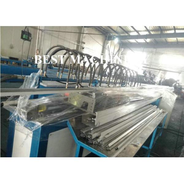 Max 30 m/min Speed Cross T Bar Roll Forming Machine PLC Control