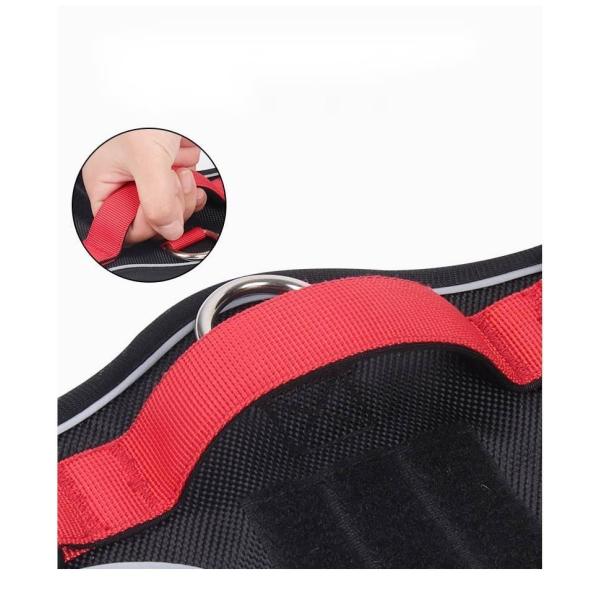 Reflective Dog Oxford Adjustable Straps Harness Vests For Safe Walking