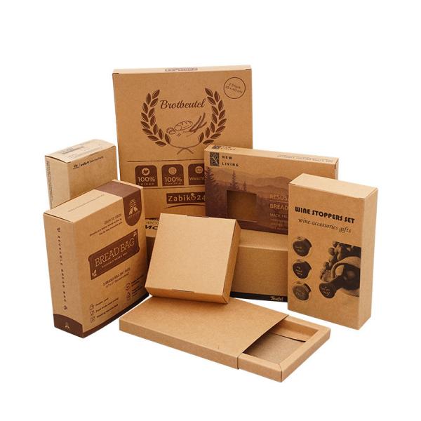 Eco Friendly Honey Window Packaging Box With Transparent Plastic Sleeves Windows