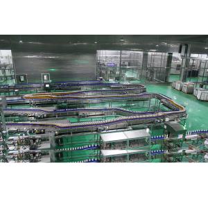 Quality Filling Machine Bottle Lines 304 SS Air Conveyor System for sale