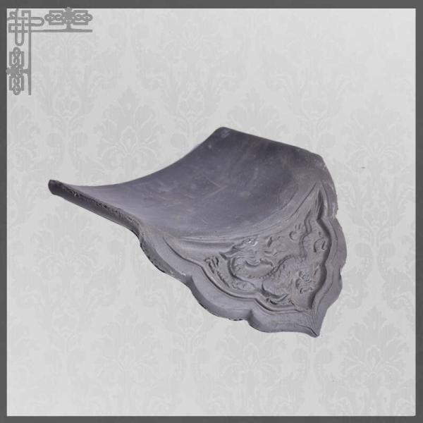 Antique Asian Style Chinese Clay Roof Tiles Eaves Ceramic Roof Tiles