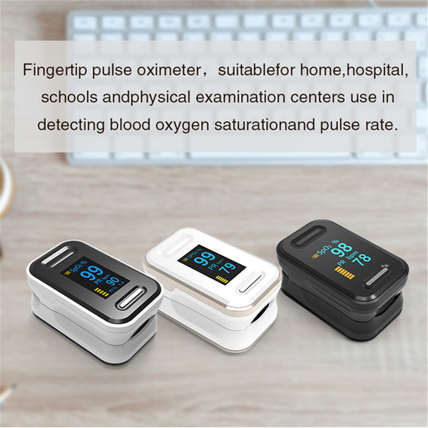 OLED Oximetry Portable Fingertip Pulse Oximeter Oxygen Saturation Monitor