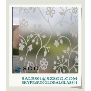 Quality price frosted glass kitchen cabinet for sale