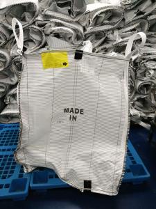 Quality Granular Packing Conductive Bulk Bags With Printing And Iris Spout for sale