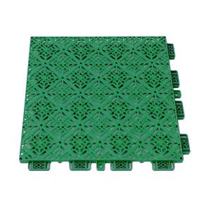 SGS Suspended Assembled Interlocking Sport Court Tiles UV Resistance