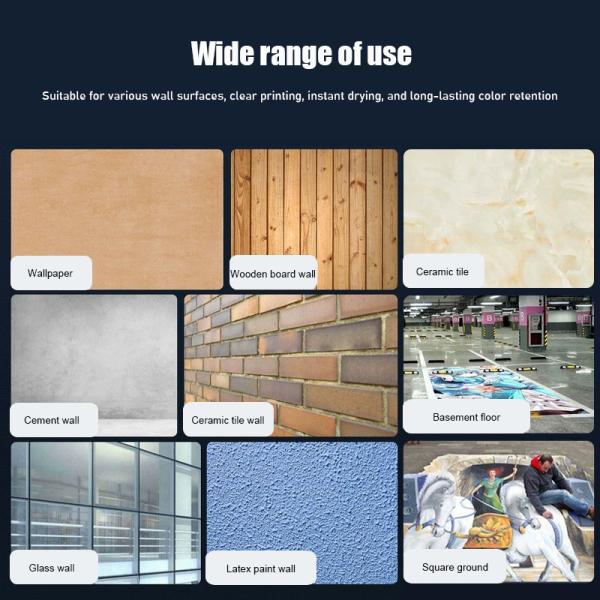 Single Head DX7 Printer Board Set 3D Outdoor Advertising Cultural Background Wall Painting Machine