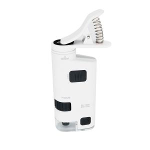 Quality Pocket 80x 120x LED Lighted Zoom Microscope With Aspheric Lens for sale