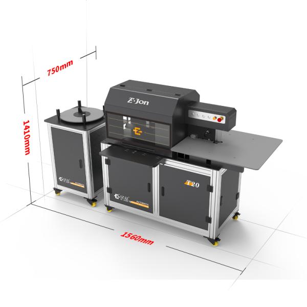 T20 The Ultimate Channel Letter Bending Machine For Creating 3D Aluminum Letters