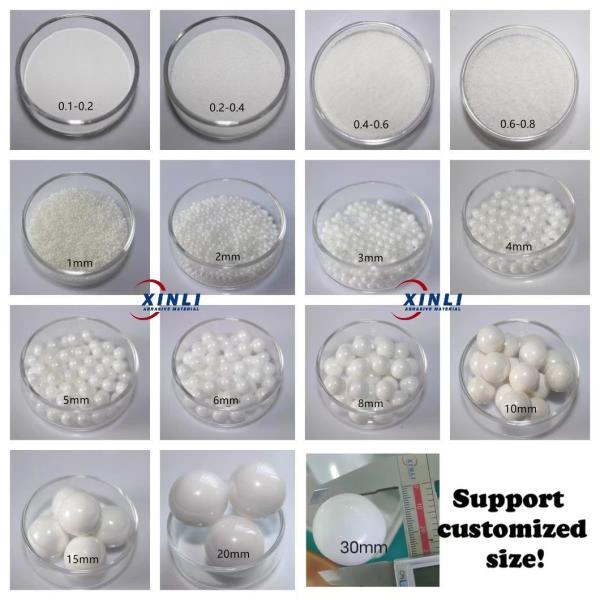 Zirconia Ceramic Balls 0.1mm-50mm 2.35mm Zirconium Oxide Beads 0.6mm-30mm