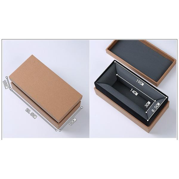 Custom Rigid Brown Kraft Paper Square Mug Bowl Storage Vase Packaging for Chinese Tea Cup Saucer Set