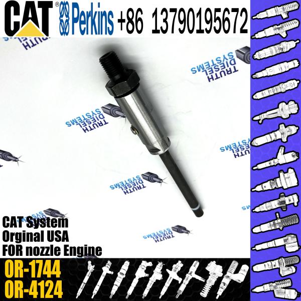 Fuel Injector 4W7017 0R-3421 0R-1744 For Caterpillar Excavator Engine 3406B 3406C 3408 3408B 3408C