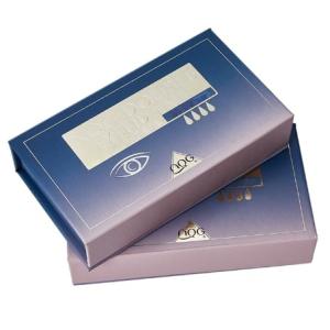 Cosmetic Clamshell 600g Rigid Magnetic Box Packaging With Mirror