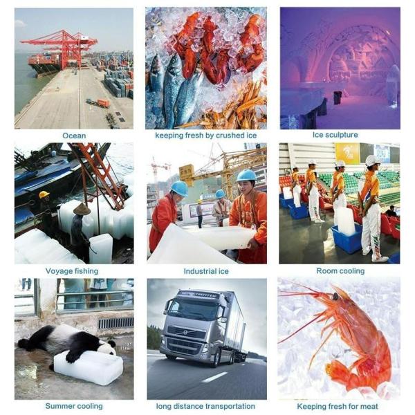 6KW Brand Compressor Clear Block Ice Machine Sculpture Block Ice Maker