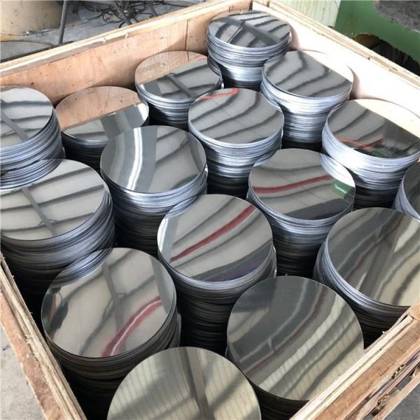Polished SS Steel Plate Circles 410 430 Thickness 0.25mm For Cooking Utensils