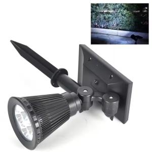 landscape light adjustable spotlight outdoor waterproof solar garden light