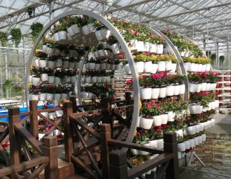 Rolling Hydroponic And Rotating Hydroponic Equipment For Vegetables Growing