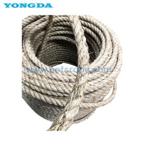 Quality GB/T 15029-2009 3-Strand White Sisal Rope for sale