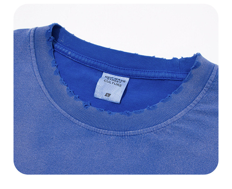 Men&prime;s Plus Size Tee Shirt Blank T-Shirts Oversized Cotton Unisex Boys Hip Hop T Shirt