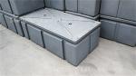 Plastic Polyethylene LLDPE Floating Dock Foam Filled Rotomolding Modular