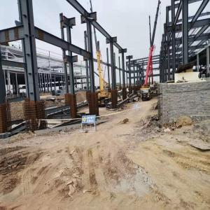 Quality Custom Steel Structure Workshop Q235 Q355 Fireproof for sale