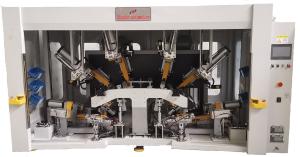 Quality Servo PLC Ultrasonic Punching Machine 60HZ Automatic Box Punching Equipment for sale