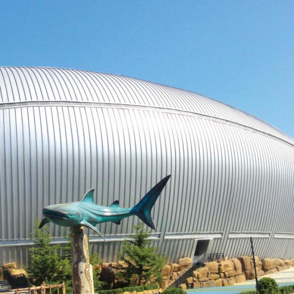 Weather Resistant Aluminium Cladding Sheet 25 Years Life 2.0J Impact Resistance