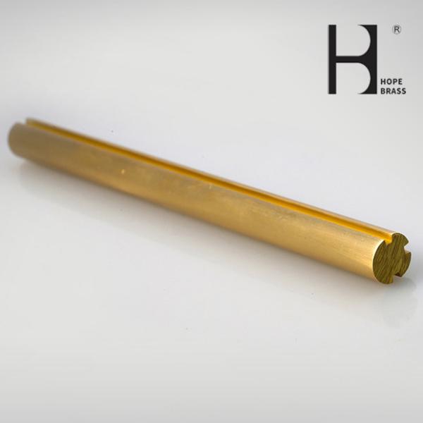 C3771 Brass Cylinder Lock , Fadeless Copper Key Cylinder For Door