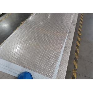 Quality Silt Edge SS 304 Chequered Plate Embossed Pattern Diamond Galvanized for sale