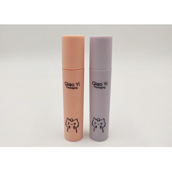 Cosmetic Roller Ball Empty Lip Gloss Tubes 3.5g Screw Cap Sealing Type