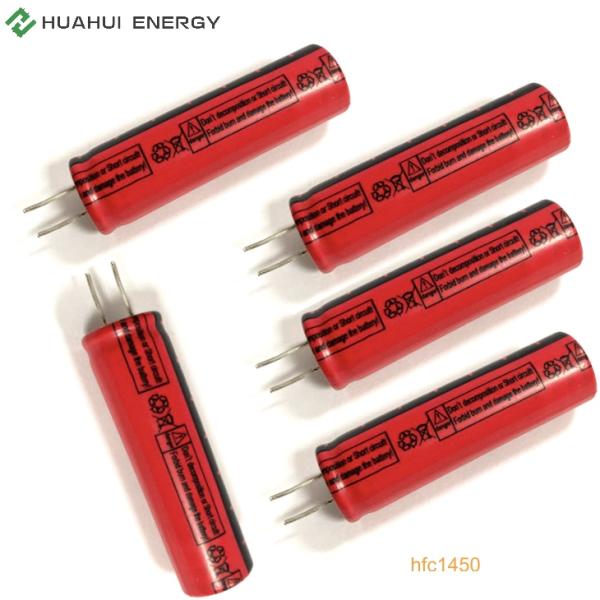 14mm*50mm 3.2 V Lithium Ion Battery 1450 Lifepo4 Lithium Phosphate 3.2V 500mAh