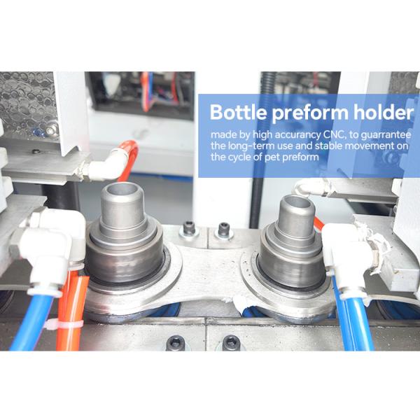 4 Cavities Plastic Bottles Molding Machine Juice Bottle Making