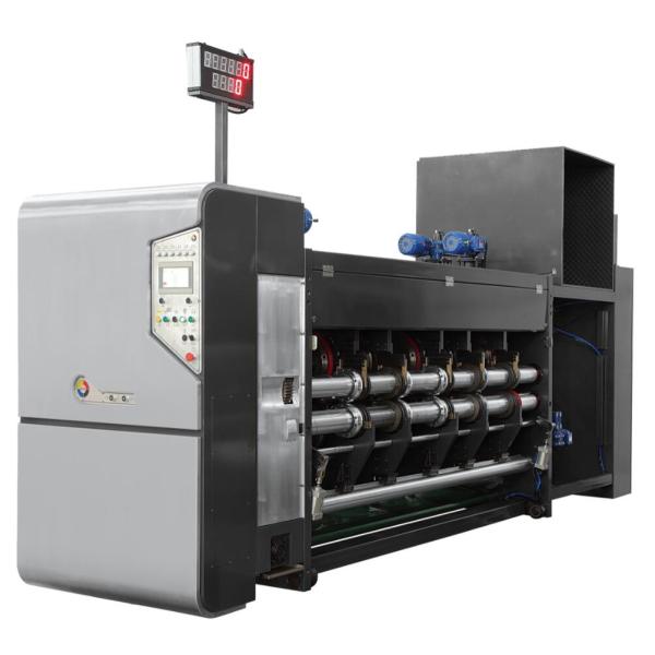 Toprint Flexo Folder Gluer 150kw Corrugated Carton Box Making Machine