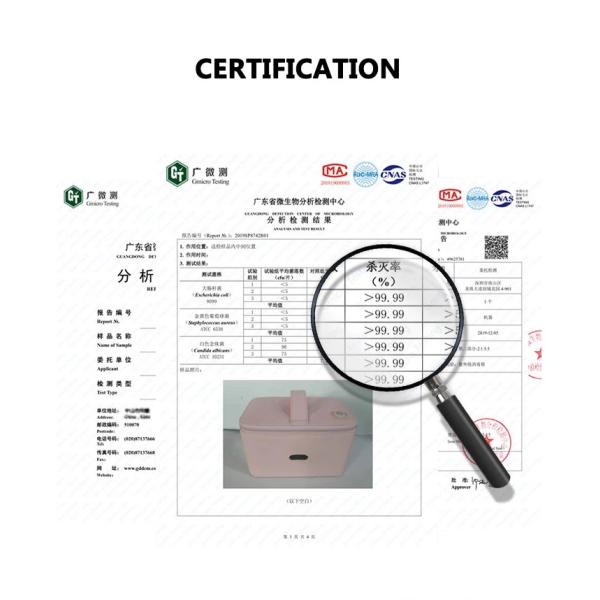 Portable Bottle Phone Cloth 3 Min UV Sterilizer Bag