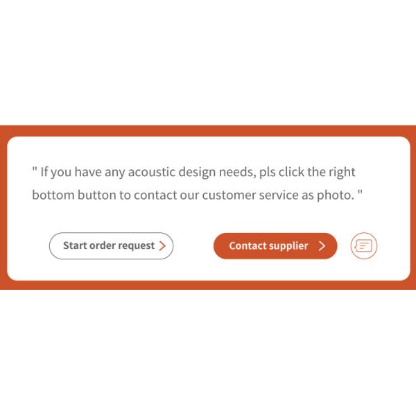 Noise-Reducing PET Decorative Acoustic Panels For Theater Venues Ceiling