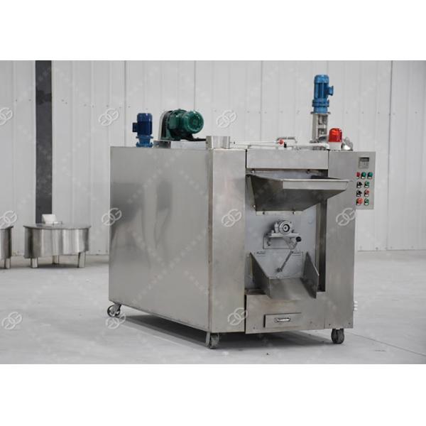 Small Batch Nuts Roasting Machine 100 - 150 KG/H Stainless Steel Material