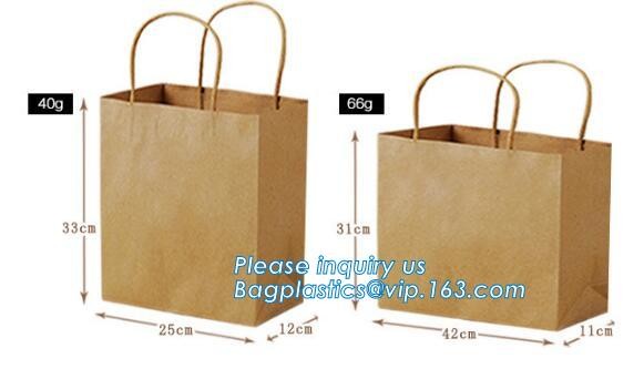 Food Grade Packaging Biodegradable Kraft Paper Rice Paper Bag,1kg 5kg food grade Rice package brown kraft paper packagin