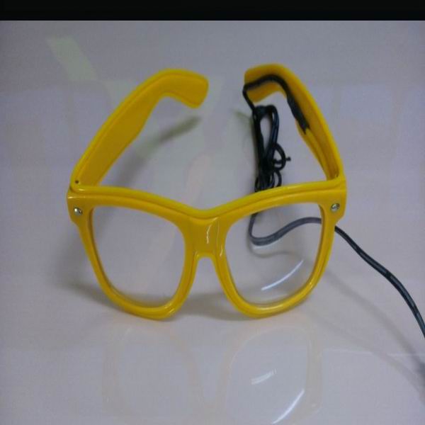 party decorative el glasses/el wire glasses/light up glasses