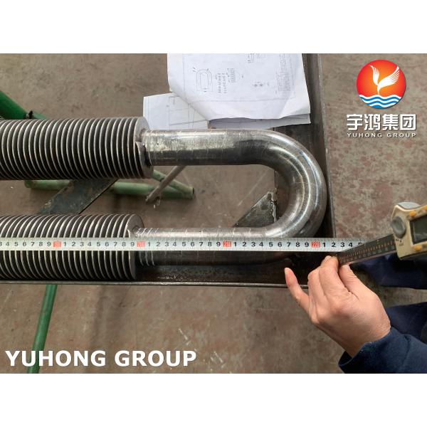 ASTM A106 Gr B High Frequency Welding U Fin Tube For Furnance And Boiler