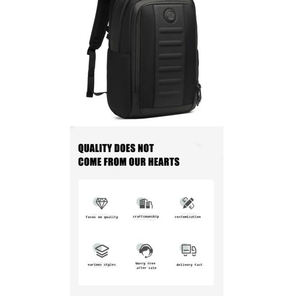 Men Anti Theft College Bags Waterproof Laptop Backpack For Travel Casual Sports