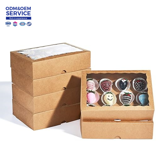Box Corrugated Board Folders for Candle Jewelry Display Packaging Foldable Kraft Paper Jewelry Display