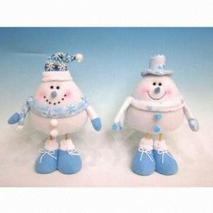 10-inch Christmas Snowman Standing Decoration
