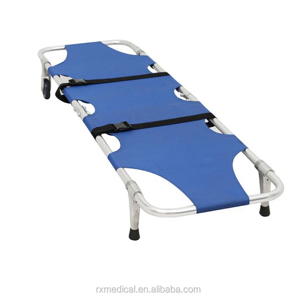 CE Certified 2020 Aluminum Alloy Hospital Ambulance Folding Stretcher for Hospitals