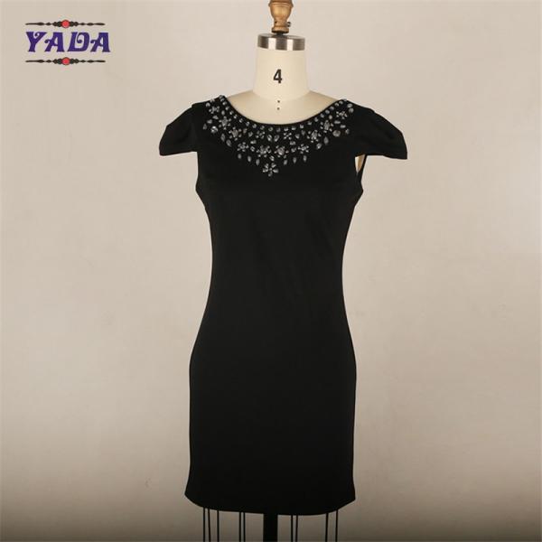 Elegant ladies bodycon open back midi latest party designs v neck dress woman clothes in cheap price