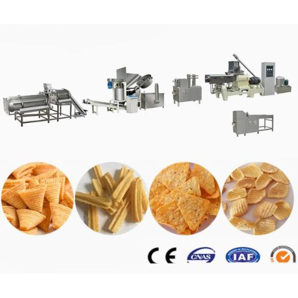 Directly puff with core-filling snack food extruder machine
