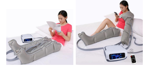 Large Screen Sequential Air Compression Leg Massager Compression Therapy For Legs