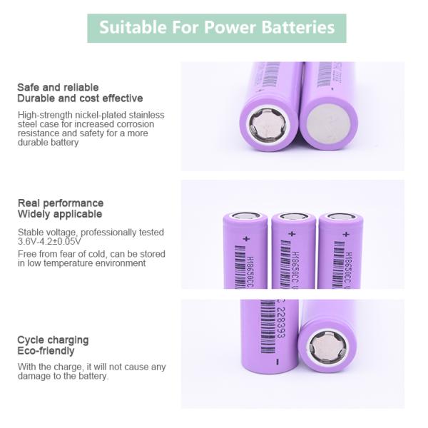 Factory Direct High Capacity Type Cylindrical Rechargeable Cell 18650 3.6v 2150mah Lithium Battery