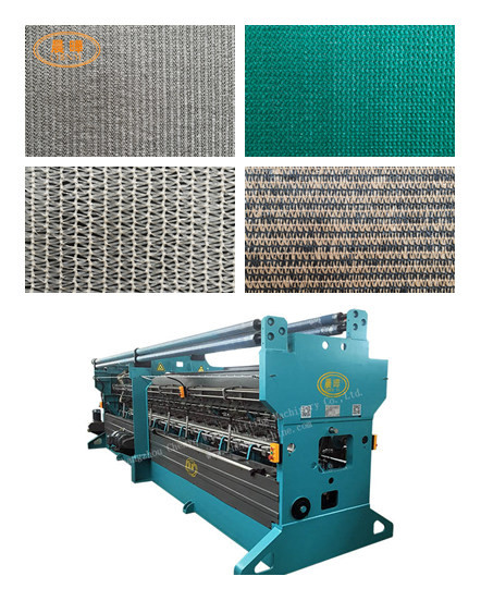 Nylon Raw Material Shade Net Making Machine with Knotless Design