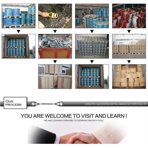 4mm-6mm High Power Wire Cable For Gym Equipment Steel Wire Rope