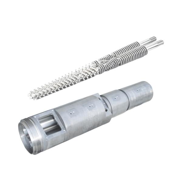 OEM Custom Bimetallic Nitriding Parallel Twin Screw Barrel for Twin-Screw Extruder Machine